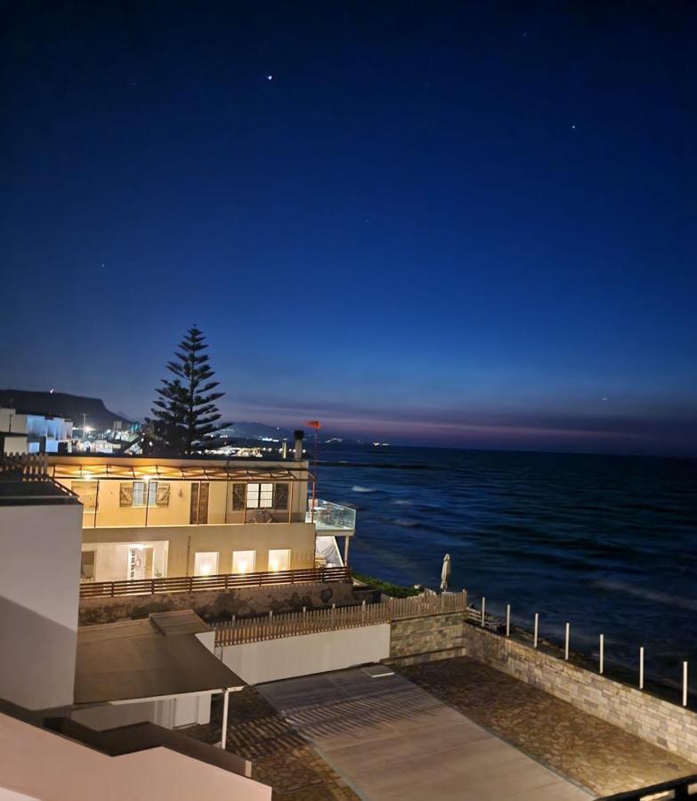 Astra Sea View Apartment, Sea Front Kokkini Hani Exterior foto