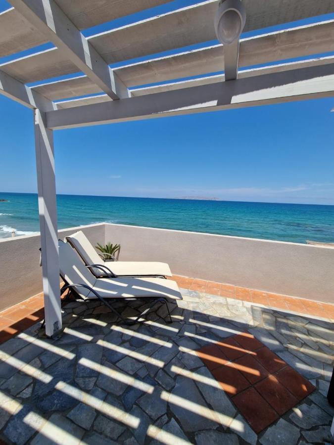 Astra Sea View Apartment, Sea Front Kokkini Hani Exterior foto