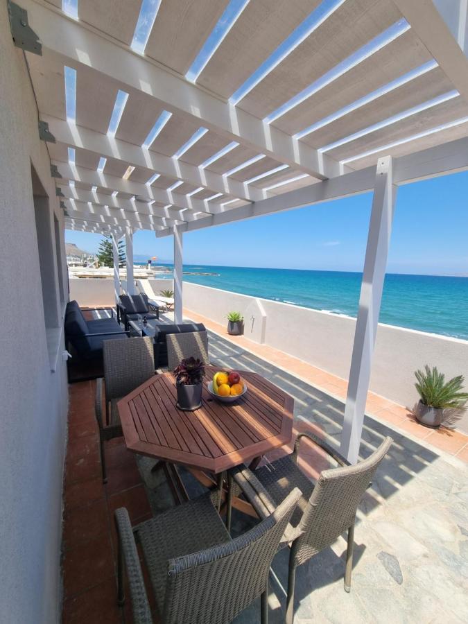 Astra Sea View Apartment, Sea Front Kokkini Hani Exterior foto